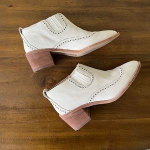 Madewell Suede Ankle western cowboy Boot